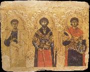 The Apostle Phillip and the Saints Theodore and Demetrius unknow artist